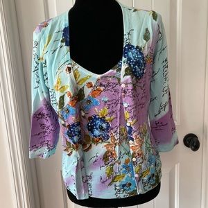 Vertigo Paris Rhinestone Tank Top Set